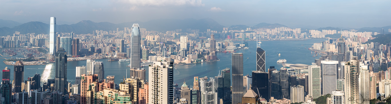 Panorama baie HK